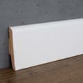 Miniatyrbild 1 av 6: PROVISTON rundade sockel 19 x 58mm vit melamin sockel MDF sockel klipsbar