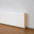 Miniatyrbild 4 av 6: PROVISTON kvadratisk sockel 16 x 58mm MDF melaminvit klicksockel