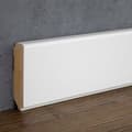 Miniatyrbild 1 av 6: PROVISTON kvadratisk sockel 16 x 58mm MDF melaminvit klicksockel