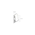 Miniatyrbild 2 av 4: PROVISTON Plastplint 22 x 60 x 2500 mm Vit plint för kabelkanal