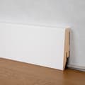 Miniatyrbild 4 av 6: PROVISTON kvadratisk sockel melamin vit 18 x 58mm MDF sockel clipssockel