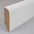 Miniatyrbild 3 av 6: PROVISTON 19 x 70mm rundad sockel melamin sockel MDF vit