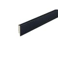 Miniatyrbild 1 av 4: PROVISTON Sockel MDF Sockel 16 x 70 x 2500 mm Svart Laminat Rundad