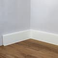 Miniatyrbild 4 av 6: PROVISTON Plastisk Sockel Hård Skum PVC 17 x 80 x 2500mm Vit Sockel Med Flexibel Mjuk Flik Vattentålig
