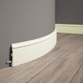 Miniatyrbild 1 av 3: Mardom flexibel sockel MD358F Profoam 14 x 117 x 2000 mm vit flexibel sockel