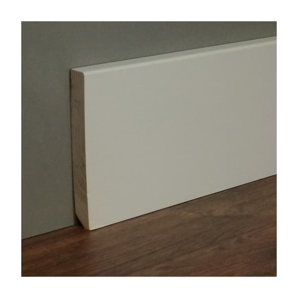Plinthes Plinthes på golvet Plinthes för golv Cevo-5 73009 - Vit