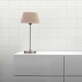 Miniatyrbild 1 av 4: Tapet Plattor Mauri M1-No.3164 | Non-woven tapet | Vit | Keramisk utseende