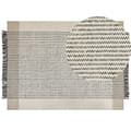Pikkukuva 1 / 8: Villamatto 160 x 230 cm beige ja musta DIVARLI Lumarko!