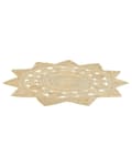 Pikkukuva 4 / 7: Pyöreä juuttimatto 120 cm beige ARABAN Lumarko!