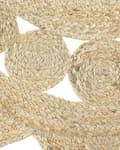Pikkukuva 5 / 7: Pyöreä juuttimatto 120 cm beige ARABAN Lumarko!