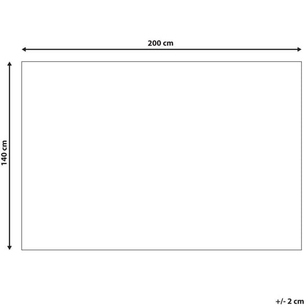 Uldtæppe 140 x 200 cm flerfarvet AVANOS Lumarko!