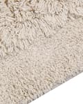 Pikkukuva 6 / 7: Puuvillainen nukkamatto 80 x 150 cm beige BITLIS Lumarko!
