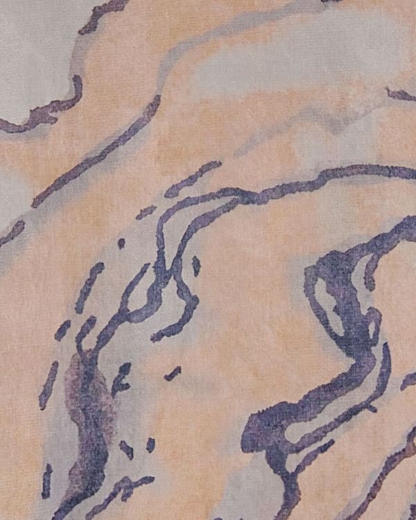 Tæppe 160 x 230 cm beige-blå GEBZE Lumarko!