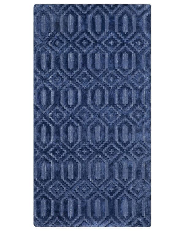 Viskosmatta 80 x 150 cm blå ADATEPE Lumarko!