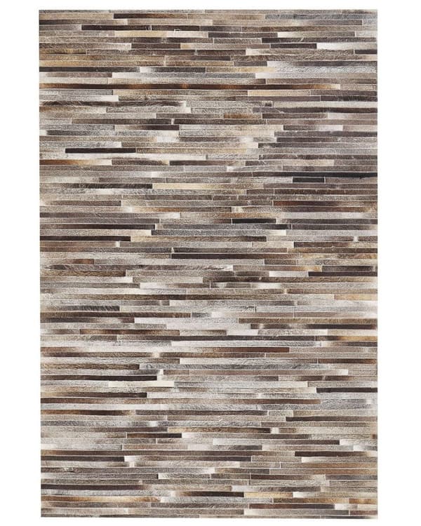Patchwork-nahkamatto 160 x 230 cm monivärinen TUZLUCA Lumarko!