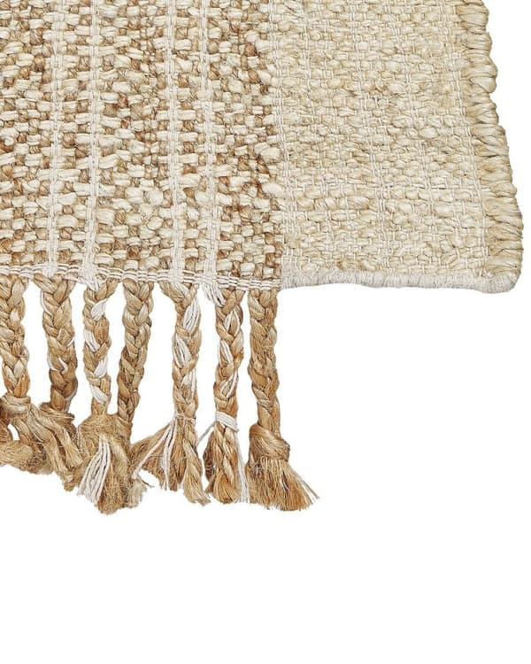 Juuttimatto 160 x 230 cm beige ORTAOBA Lumarko!