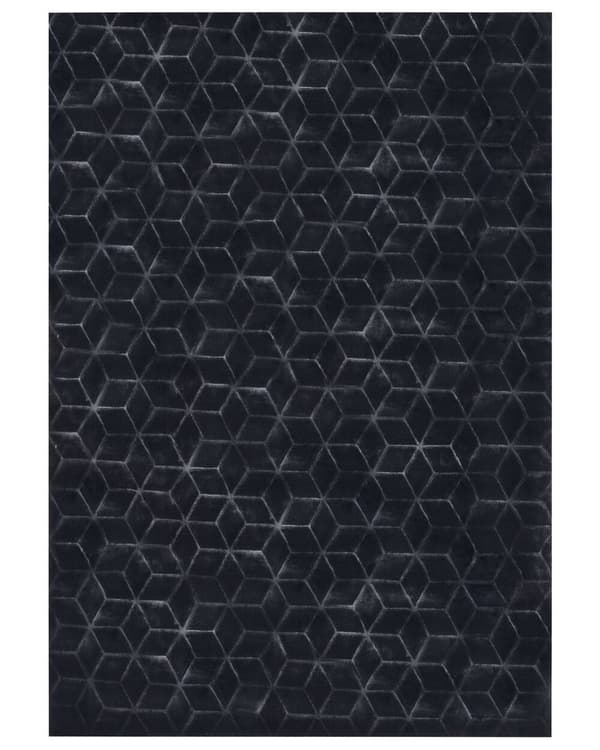 Kanin tekoturkismatto 160 x 230 cm musta THATTA Lumarko!