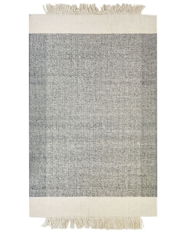 Villamatto 140 x 200 cm harmaa/luonnonvalkoinen TATLISU Lumarko!