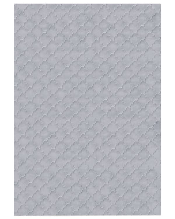Kanin fuskpälsmatta 160 x 230 cm grå GHARO Lumarko!