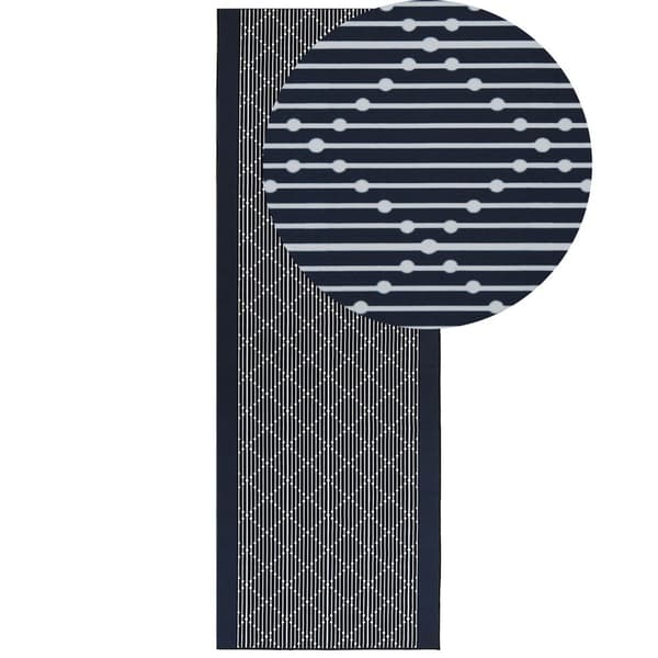 Matto 70 x 200 cm laivastonsininen CHARVAD Lumarko!