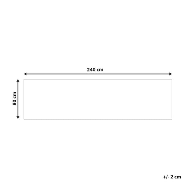 Matto 80 x 240 cm sinipunainen KANGAL Lumarko!