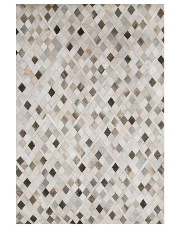 Patchwork-lädermatta 160 x 230 cm flerfärgad HIRKA Lumarko!