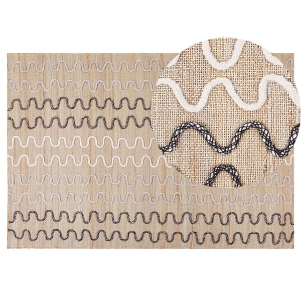 Juuttimatto 140 x 200 cm beige SOGUT Lumarko!