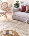 Pikkukuva 2 / 6: Puuvillamatto 160 x 230 cm beige-pinkki BUXAR Lumarko!