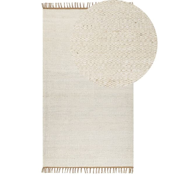 Juuttimatto 80 x 150 cm vaalea beige LUNIA Lumarko!