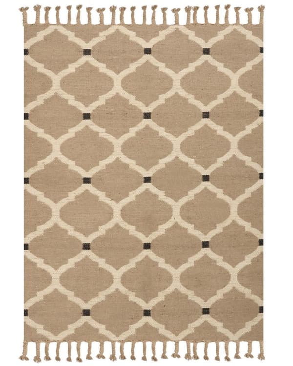 Jute tæppe 160 x 230 cm beige ORENCIK Lumarko!
