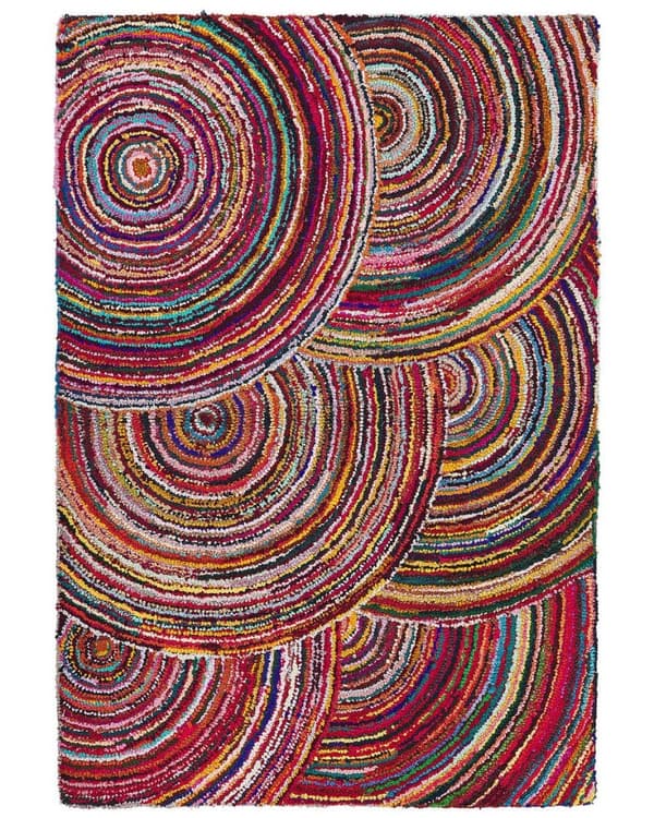 Puuvillamatto 160 x 230 cm monivärinen KOZAN Lumarko!