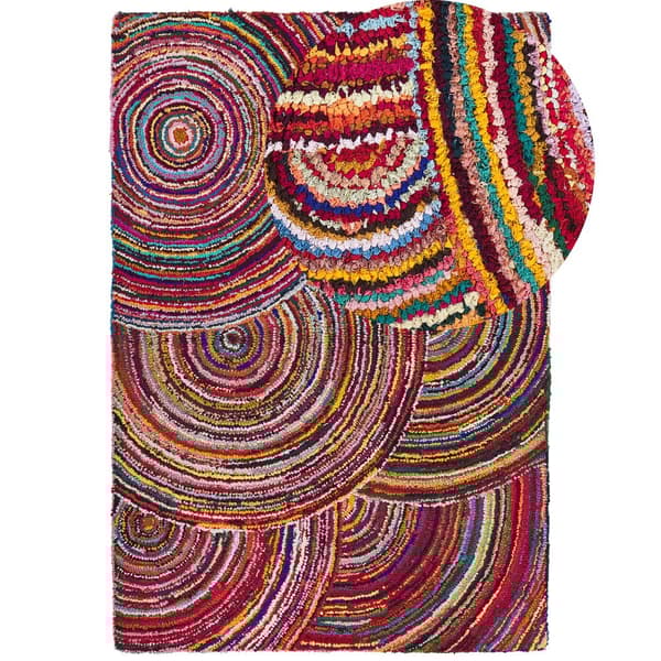 Puuvillamatto 160 x 230 cm monivärinen KOZAN Lumarko!