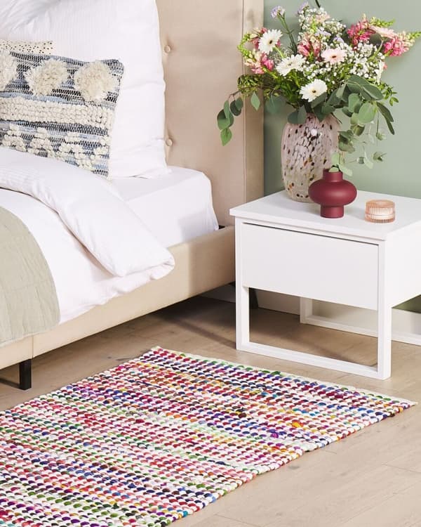 Matta 80 x 150 cm flerfärgad BELEN Lumarko!