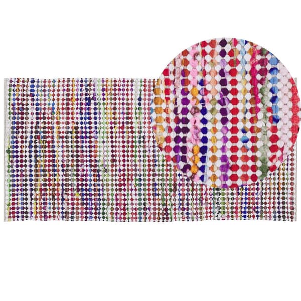 Matta 80 x 150 cm flerfärgad BELEN Lumarko!
