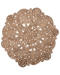 Pikkukuva 3 / 6: Pyöreä juuttimatto ø 120 cm beige BUCAK Lumarko!