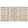 Pikkukuva 1 / 6: Puuvillamatto 80 x 150 cm beige ja keltainen KADAPA