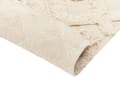 Miniatyrbillede 5 af 7: Bomuldstæppe 160 x 230 cm beige ARDAHAN