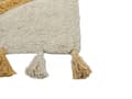 Pikkukuva 4 / 7: Puuvillamatto 80 x 150 cm beige ja keltainen BINGOL