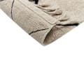 Pikkukuva 4 / 6: Puuvillamatto 160 x 230 cm beige ja musta ERLER