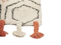Miniatyrbillede 5 af 7: Bomuldstæppe 140 x 200 cm beige-orange HAJIPUR