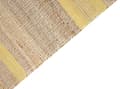 Miniatyrbillede 6 af 7: Jute tæppe 80 x 300 cm beige og gul TALPUR Lumarko!