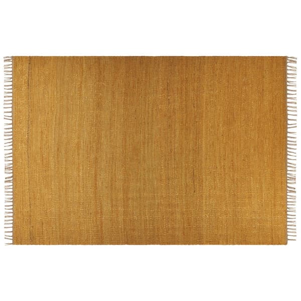 Juuttimatto 160 x 230 cm sinapinkeltainen LUNIA Lumarko!