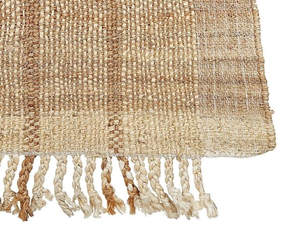 Jute tæppe 200 x 300 cm beige KARKIN Lumarko!