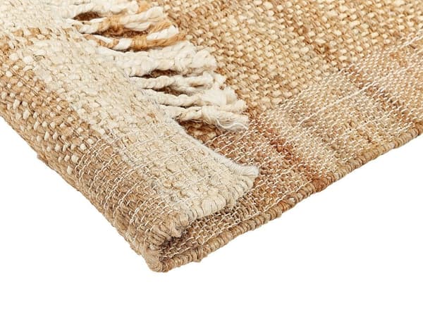 Jute tæppe 200 x 300 cm beige KARKIN Lumarko!