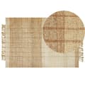 Miniatyrbillede 1 af 7: Jute tæppe 200 x 300 cm beige KARKIN Lumarko!