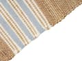 Miniatyrbillede 4 af 7: Jute tæppe 160 x 230 cm beige-blå MIRZA Lumarko!