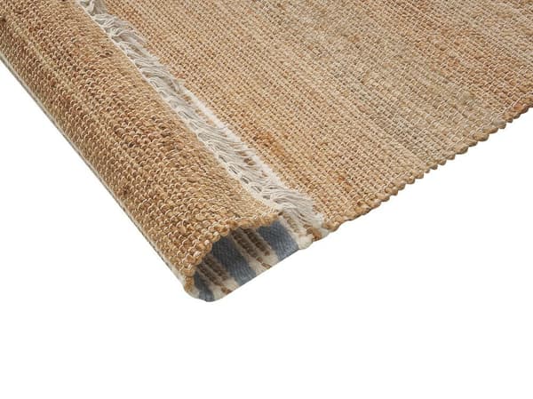 Jute tæppe 160 x 230 cm beige-blå MIRZA Lumarko!