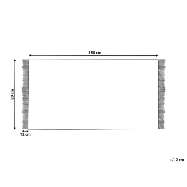 Villamatto 80 x 150 cm harmaa TEKELER Lumarko!