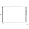 Pikkukuva 6 / 6: Villamatto 160 x 230 cm beige ja musta YAZLIK Lumarko!
