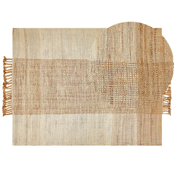 Juuttimatto 160 x 230 cm beige HAMZALAR Lumarko!
